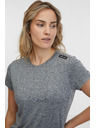 Sam 73 Šedé dámske pruhované tričko SAM 73 Dafne
