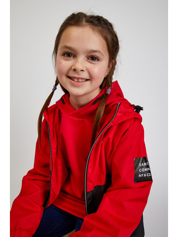 Sam 73 Čierno-červená detská bunda SAM73 Apus