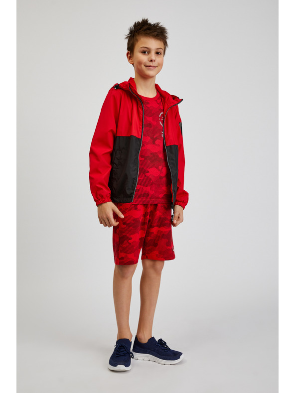 Sam 73 Čierno-červená detská bunda SAM73 Apus