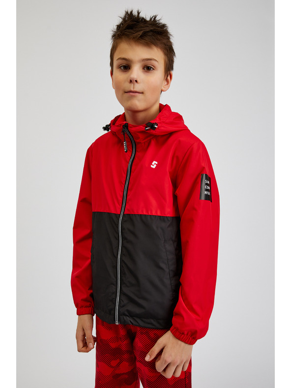 Sam 73 Čierno-červená detská bunda SAM73 Apus