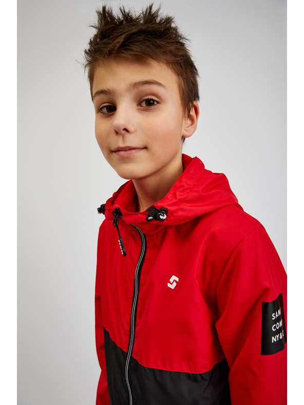 Sam 73 Čierno-červená detská bunda SAM73 Apus