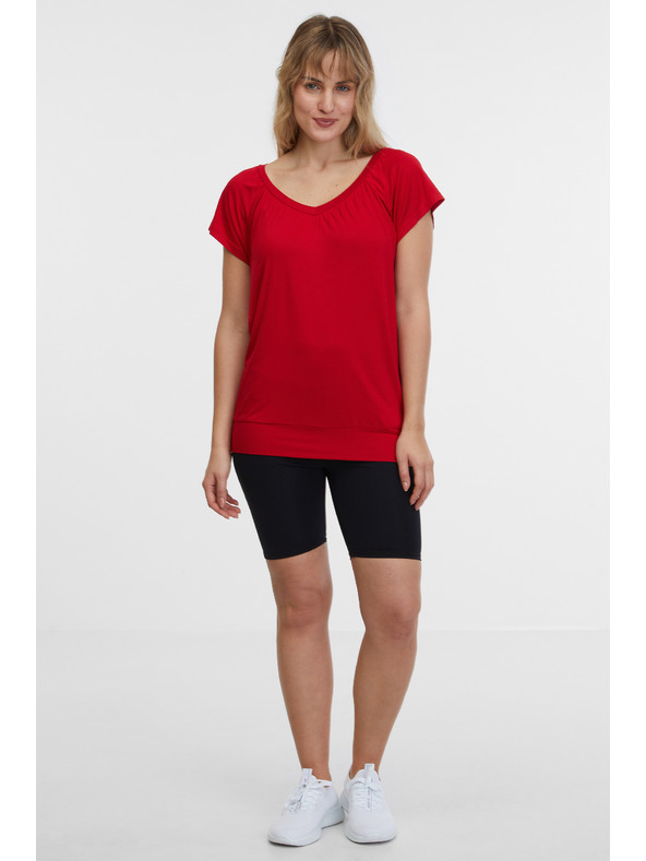 Sam 73 Červené dámske tričko SAM 73 Cleopatra