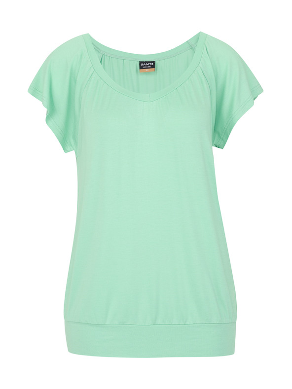 Sam 73 Svetlozelené dámske tričko SAM 73 Cleopatra