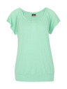 Sam 73 Svetlozelené dámske tričko SAM 73 Cleopatra