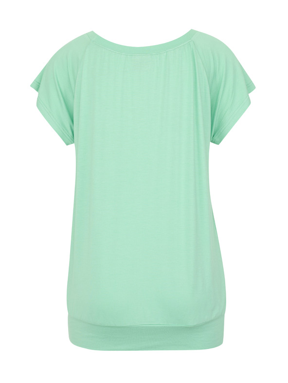 Sam 73 Svetlozelené dámske tričko SAM 73 Cleopatra