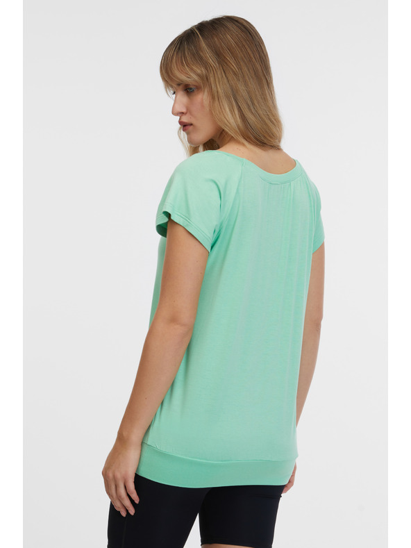 Sam 73 Svetlozelené dámske tričko SAM 73 Cleopatra