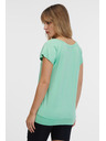 Sam 73 Svetlozelené dámske tričko SAM 73 Cleopatra