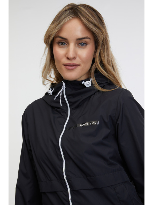 Sam 73 Čierna dámska ľahká bunda SAM 73 Alana