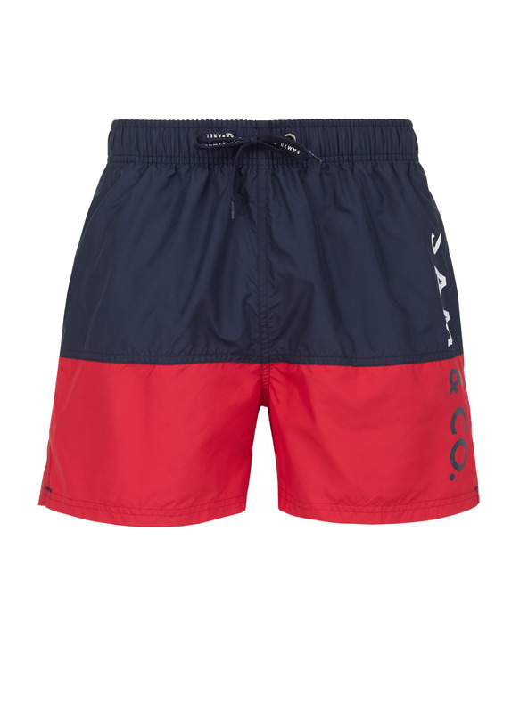 Sam 73 Červeno-modré pánske plavky SAM 73 Eduardo