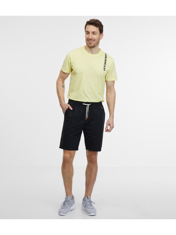 Sam 73 Čierne pánske tepláky SAM 73 Carlos