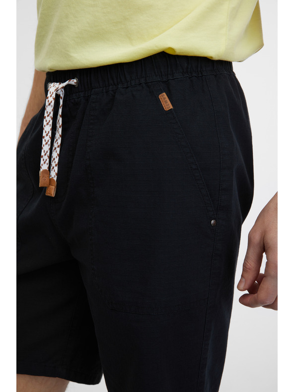 Sam 73 Čierne pánske tepláky SAM 73 Carlos