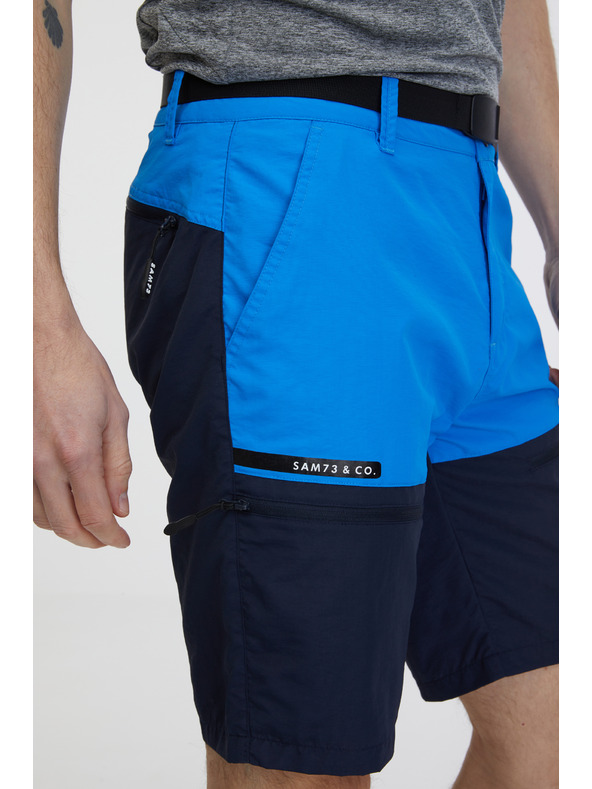 Sam 73 Modré pánske tepláky SAM 73 Celestino