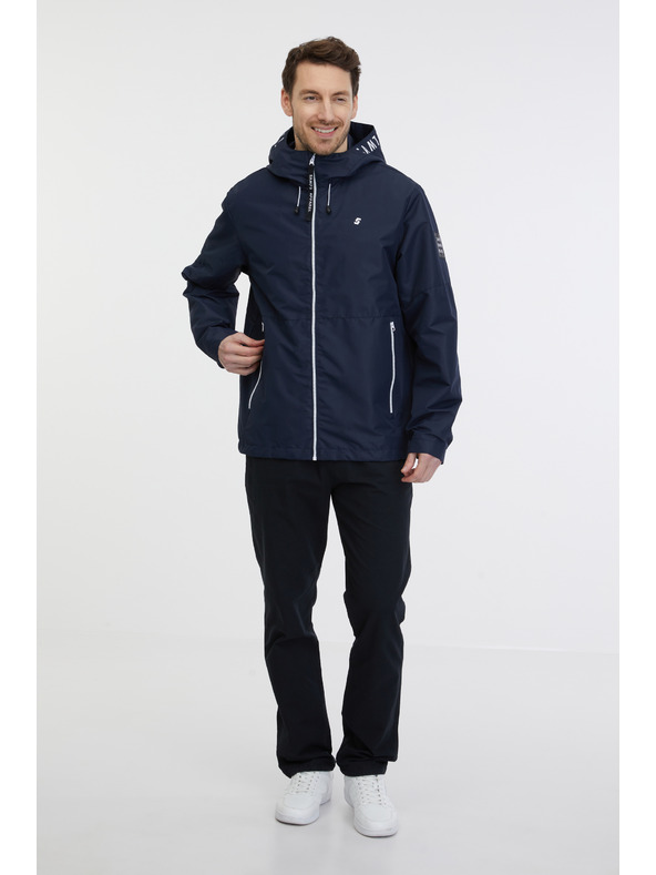 Sam 73 Tmavomodrá pánska ľahká bunda SAM 73 Alfonso