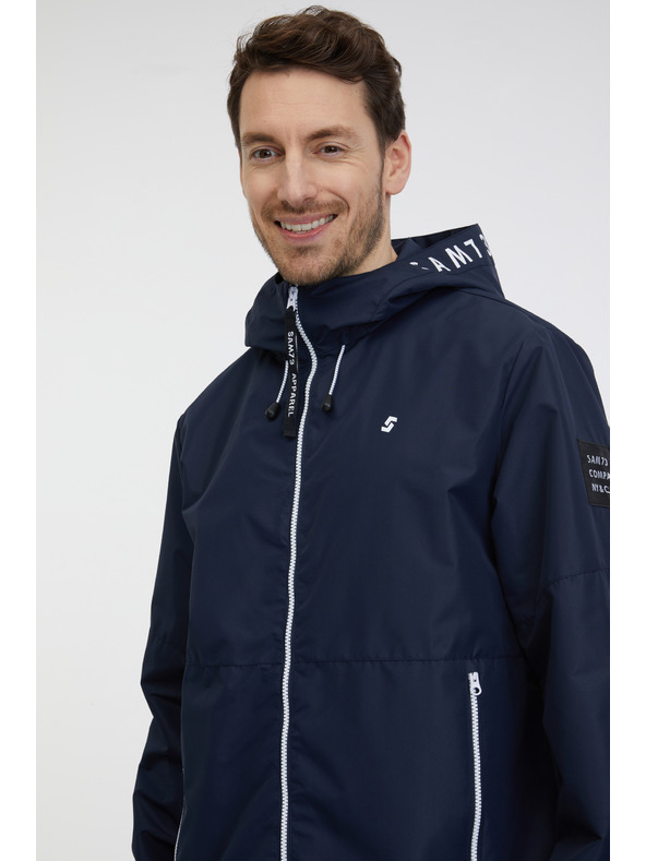 Sam 73 Tmavomodrá pánska ľahká bunda SAM 73 Alfonso