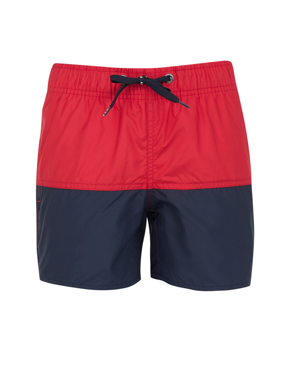 Sam 73 Čierno-červené chlapčenské plavky SAM 73 Yoda