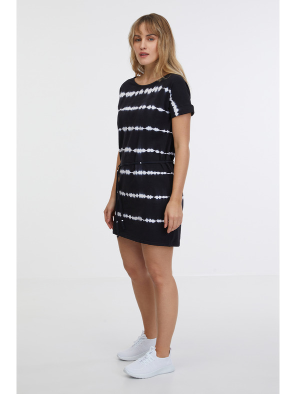 Sam 73 Dámske biele a čierne vzorované šaty SAM 73 Raquel