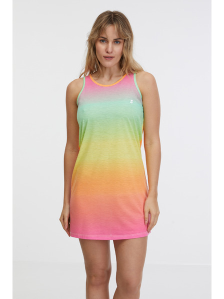 Sam 73 Žlto-ružové dámske šaty SAM 73 Renee