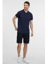 Sam 73 Tmavomodré pánske polo tričko SAM 73 Julian