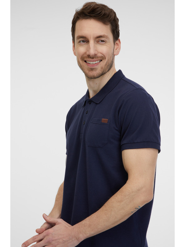 Sam 73 Tmavomodré pánske polo tričko SAM 73 Julian