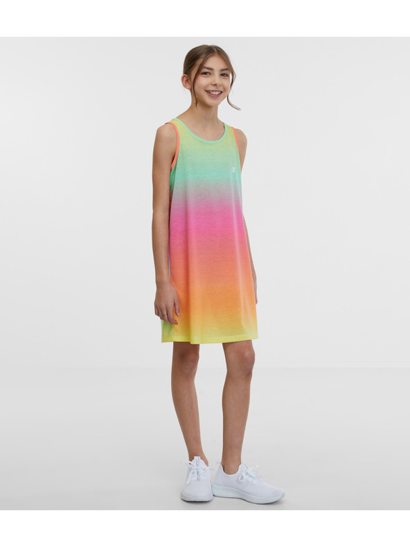 Sam 73 Zeleno-ružové dievčenské šaty SAM 73 Sarabi