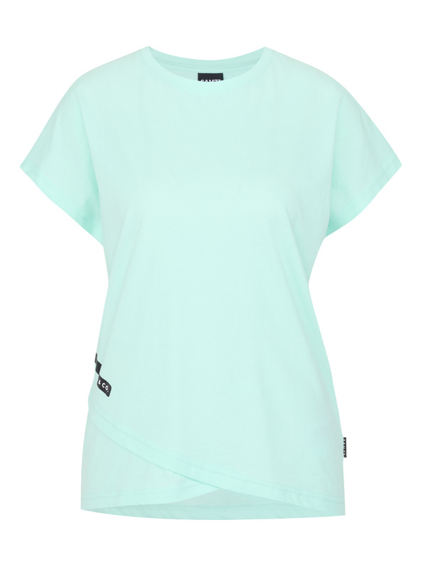 Sam 73 Tyrkysové dámske tričko SAM 73 Cristal