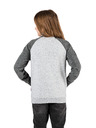 Sam 73 Šedá dievčenská mikina SAM 73
