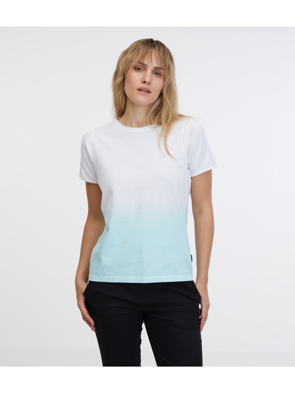 Sam 73 Modro-biele dámske tričko SAM 73 Dolores