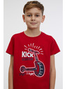 Sam 73 Červené chlapčenské tričko SAM 73 Bluto