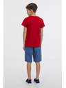 Sam 73 Červené chlapčenské tričko SAM 73 Bluto