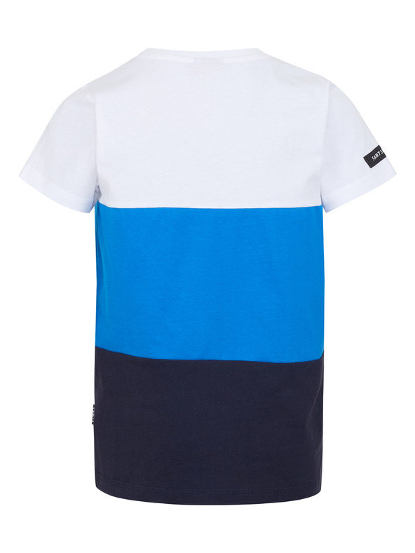 Sam 73 Modro-biele chlapčenské tričko SAM 73 Jabba