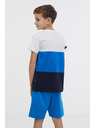 Sam 73 Modro-biele chlapčenské tričko SAM 73 Jabba