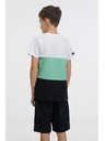 Sam 73 Zeleno-biele chlapčenské tričko SAM 73 Jabba