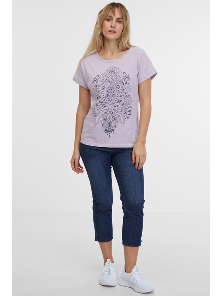 Sam 73 Svetlofialové dámske tričko SAM 73 Nazarena