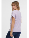 Sam 73 Svetlofialové dámske tričko SAM 73 Nazarena