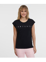 Sam 73 Čierne dámske tričko SAM 73 Octavia