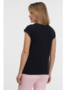 Sam 73 Čierne dámske tričko SAM 73 Octavia