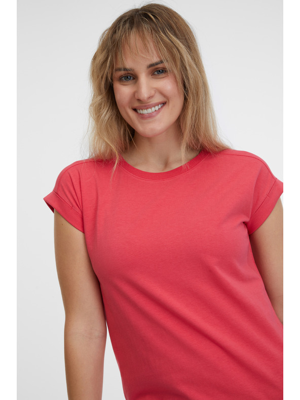 Sam 73 Koralové dámske základné tričko SAM 73 Miranda
