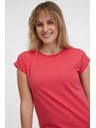 Sam 73 Koralové dámske základné tričko SAM 73 Miranda