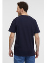 Sam 73 Tmavomodré pánske tričko SAM 73 Maverick