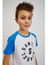 Sam 73 Biele chlapčenské tričko SAM 73 Richard