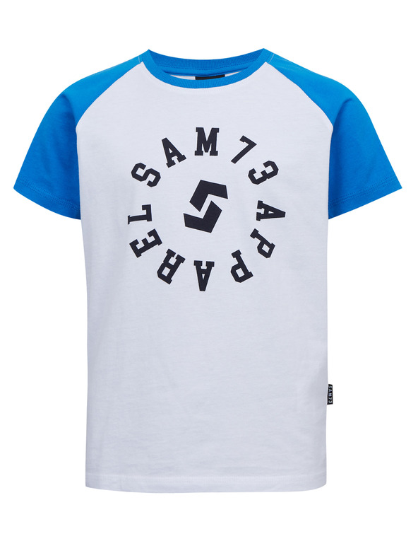 Sam 73 Biele chlapčenské tričko SAM 73 Richard