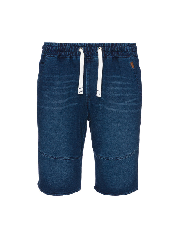 Sam 73 Tmavomodré pánske džínsové šortky SAM 73