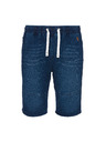Sam 73 Tmavomodré pánske džínsové šortky SAM 73