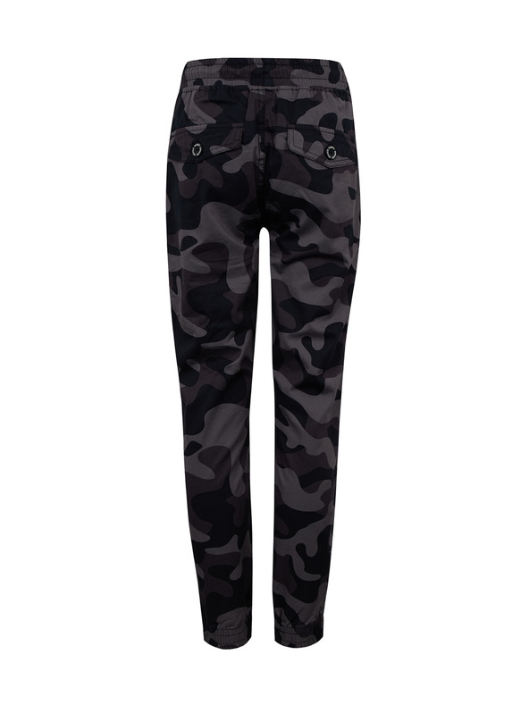 Sam 73 Čierne chlapčenské vojenské nohavice SAM 73 Gregory