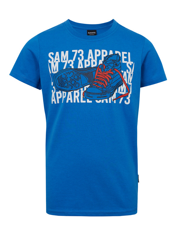 Sam 73 Modré chlapčenské tričko SAM 73 Peter