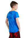 Sam 73 Modré chlapčenské vzorované tričko SAM 73 Theodore