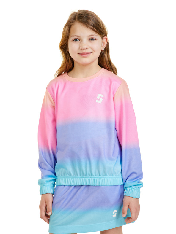 Sam 73 Ružová dievčenská mikina SAM 73 Dominique