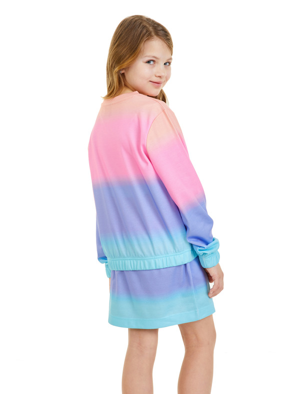 Sam 73 Ružová dievčenská mikina SAM 73 Dominique