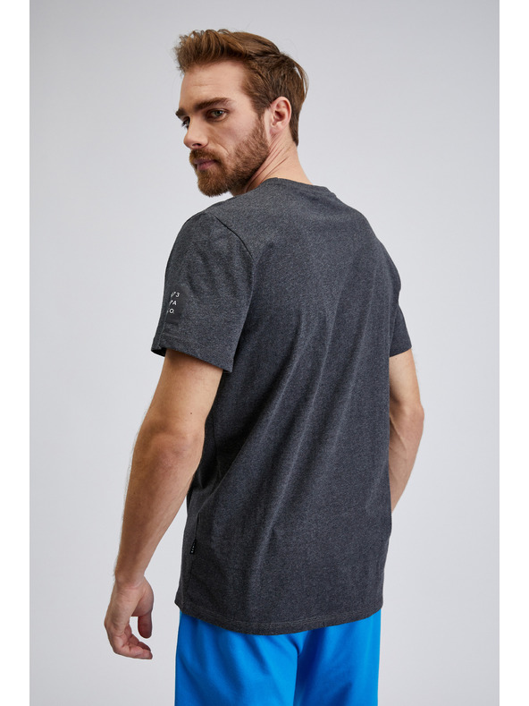 Sam 73 Tmavosivé pánske tričko SAM 73 Freddie