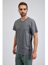 Sam 73 Šedé pánske tričko SAM 73 Vincent
